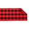DII® 108" Reversible Gingham & Buffalo Check Table Runner